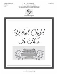 What Child Is This Handbell sheet music cover Thumbnail